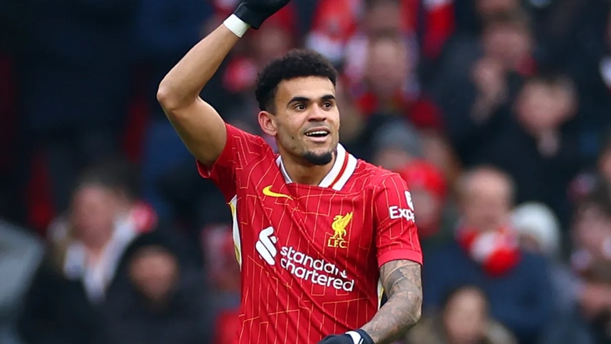 Luis Diaz happy at Liverpool amid Barcelona links