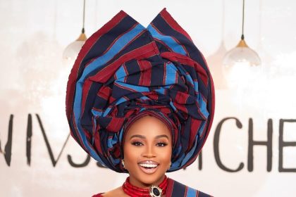 This Massive Gele on Veekee James Has Us Rethinking Our Owambe Goals