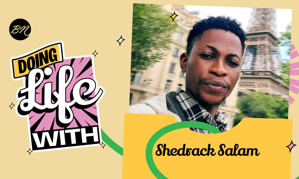Meeting Burna Boy, Falz and Becoming a Full Time Cinematographer; Shedrack Salami in Today’s “Doing Life With…”