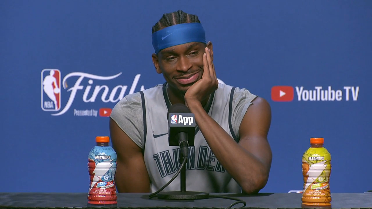 ‘He’s a competitor’: Gilgeous-Alexander praises fellow Canadian Nembhard
