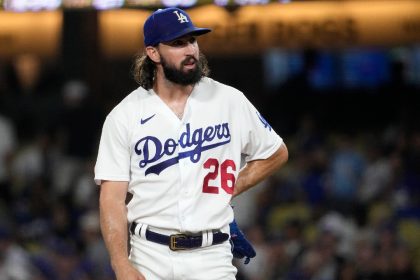 Gonsolin joins Glasnow, Sasaki, Snell among 14 Dodgers pitchers on IL