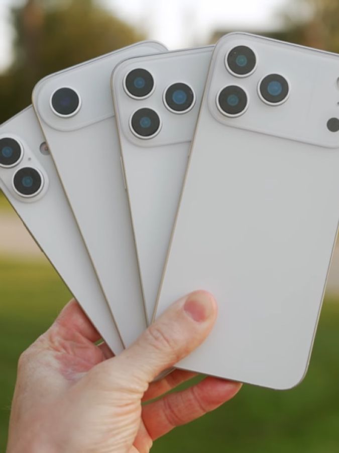 iPhone 17 series first look. Sort of