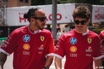 Leclerc doit profiter des ‘faiblesses’ d’un Hamilton ‘démoralisé’