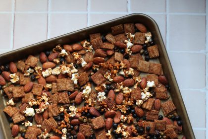 Spicy Tamari Party Mix
