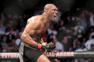 Watch Kamaru Usman flatline Jorge Masvidal in their rematch
