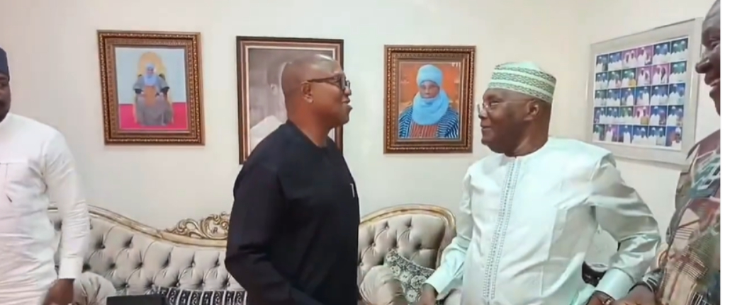 Atiku Hosts Peter Obi in Abuja Hours After Opposition Coalition Adopts ADC
