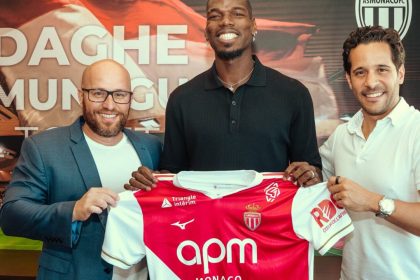 AS Monaco unveils Paul Pogba as its new player