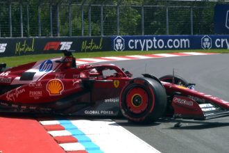 Leclerc crashe assez fortement sa Ferrari SF-25 en Libres 1 au Canada (+ vidéo)