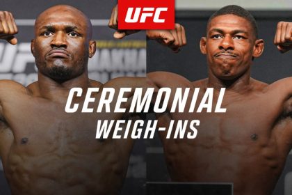 UFC Atlanta Ceremonial Weigh-in Video