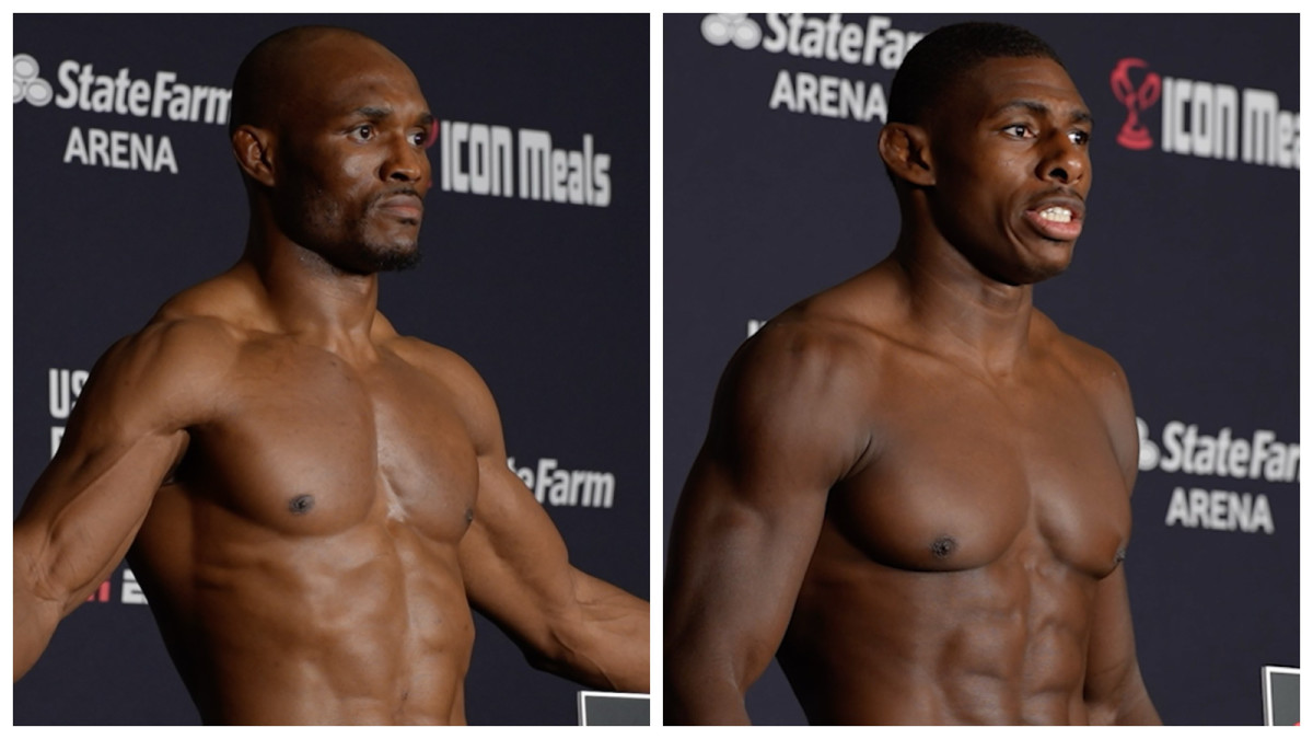 UFC Atlanta main event weigh-in video: Kamaru Usman vs. Joaquin Buckley