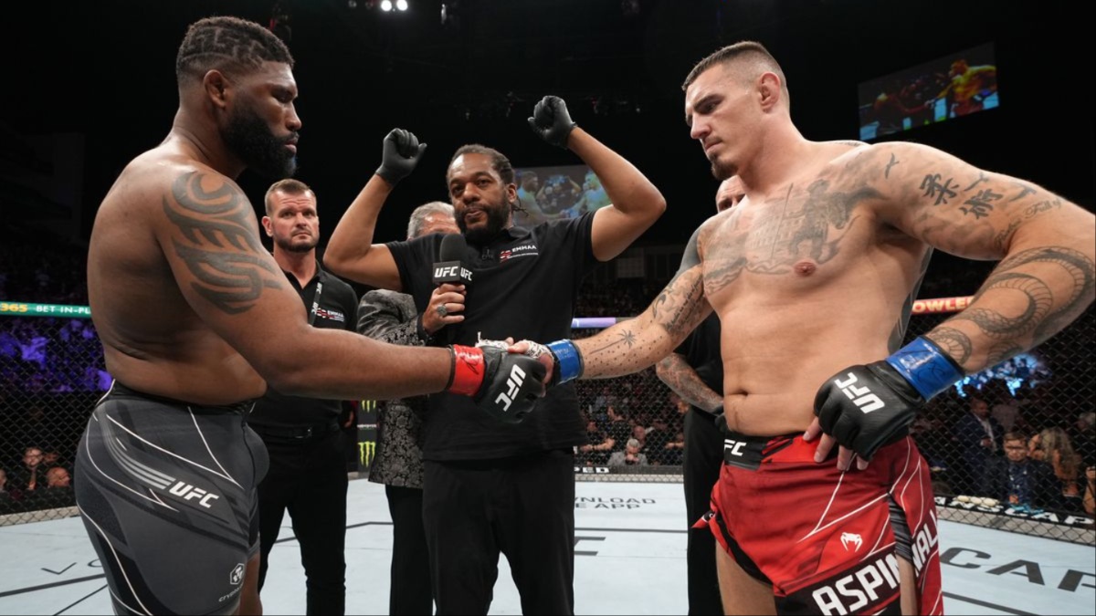 Curtis Blaydes doesn’t believe Jon Jones vs Tom Aspinall will happen