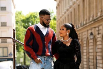 This Romantic Eiffel Tower Proposal from Akin Faminu to Kiky Festus Will Melt Your Heart