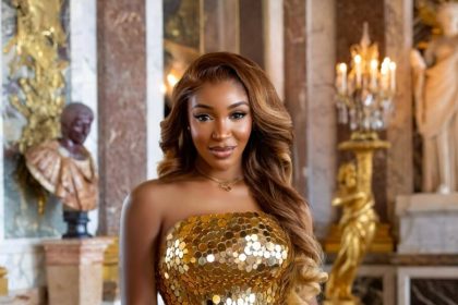 That Gold Dress Idia Aisien Wore for Her Birthday Still Has Us Obsessed