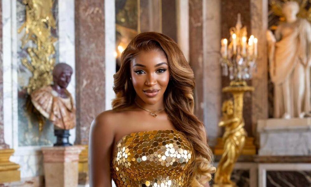 That Gold Dress Idia Aisien Wore for Her Birthday Still Has Us Obsessed