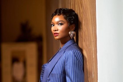 Navy, Pinstripes, Structured, and All Things Sleek | Wofai Fada Is It