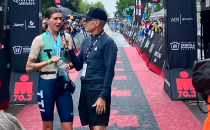 Lydia Russell Shocks the Field with Commanding Win at Ironman 70.3 Pennsylvania, Outduels Chelsea Sodaro