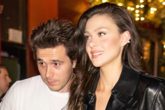 Brooklyn Beckham and Nicola Peltz showcase united front at family celebration