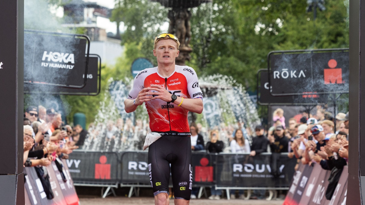 British Olympic hero Sam Dickinson bidding for home glory at IRONMAN 70.3 Swansea