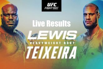UFC Nashville: Lewis vs. Teixeira Live Results