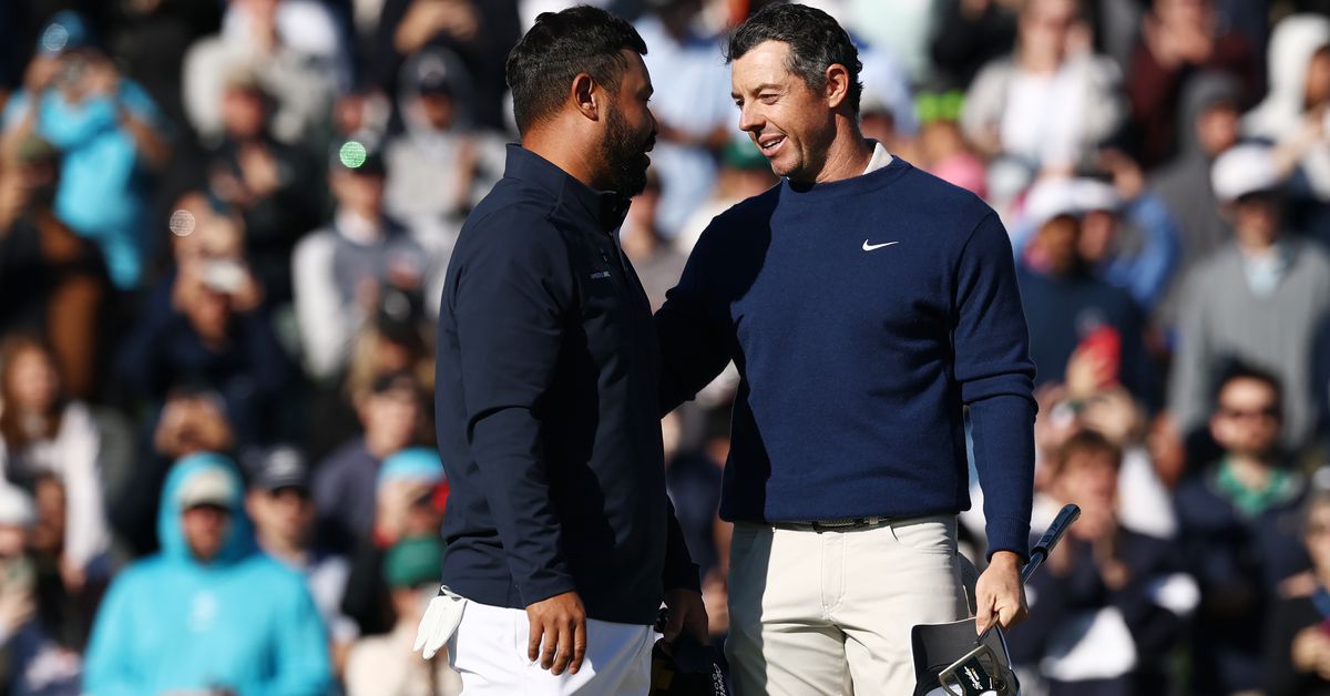 Rory McIlroy’s comment to J.J. Spaun before the par 3 contest playoff at the Masters was interesting