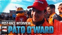 POST-RACE INTERVIEWS: Pato O’Ward on first win of the season at Iowa Speedway | INDYCAR on FOX