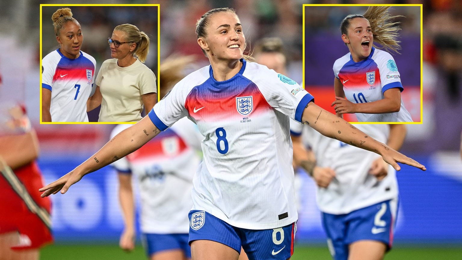 ‘Unplayable’ Lauren James given 9/10 as seven Lionesses dazzle in Euro 2025 mauling