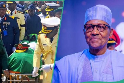 Breaking: Former President Buhari finally laid to rest, watch video