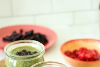 Matcha Chia Pudding Parfaits