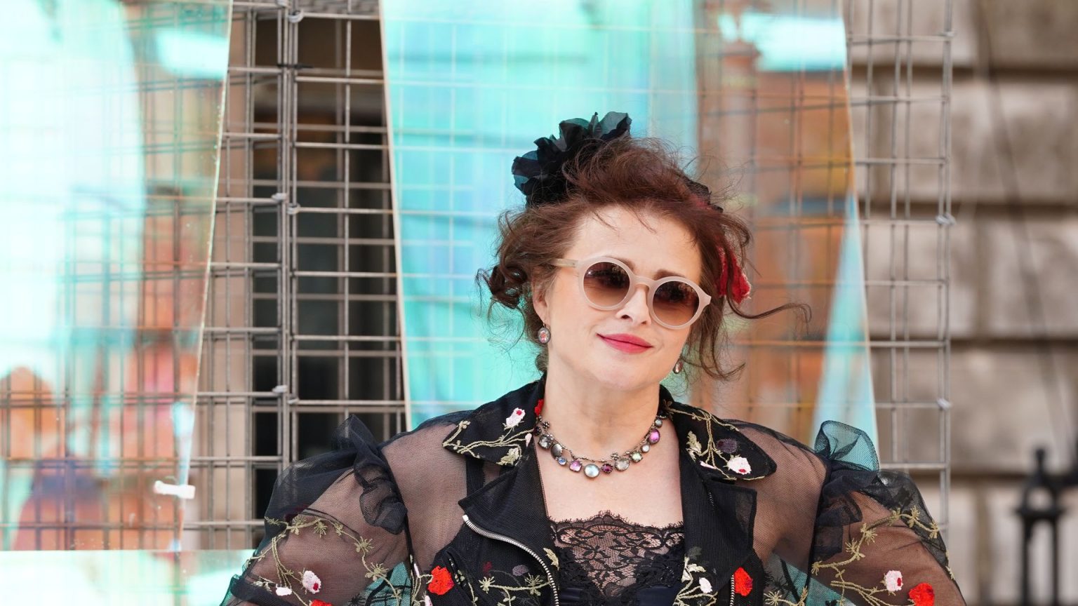 Helena Bonham Carter makes rare appearance alongside lookalike teen daughter
