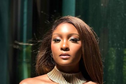 Osas Ighodaro Wore a Dress That Looks Like a Painting & We’re Obsessed