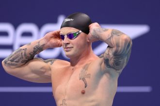 Olympic swimming legend Adam Peaty diving into triathlon at T100 London