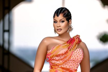 Tanzanian Hamisa Mobetto’s Coral Dream Dress Is Everything We Want to Wear Right Now