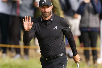 2025 Open Championship: Dustin Johnson had all time approach to set up birdie on 18 in second round