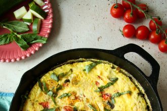 Chicken and Veggie Frittata