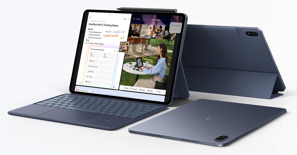 OnePlus Pad 3 launches with Snapdragon 8 Elite, 13.2-inch display, still no biometrics for $699