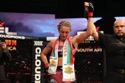 Dakota Ditcheva breaks down in tears after nine-fight streak comes to an end at PFL Africa