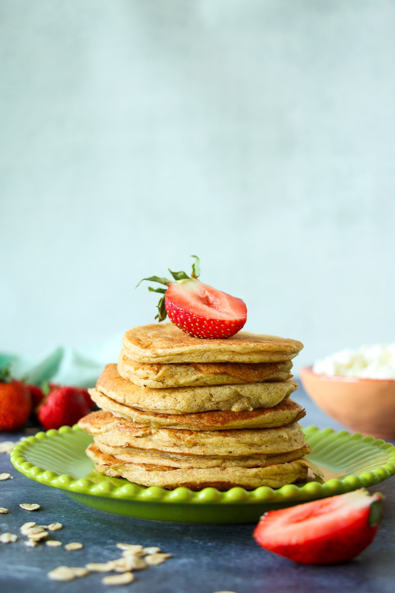 Cottage Cheese Protein Pancakes