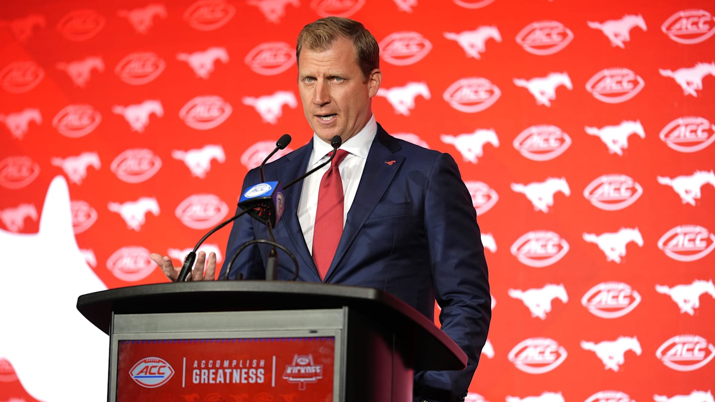 SMU Head Coach Takes a Shot at SEC During ACC Media Days