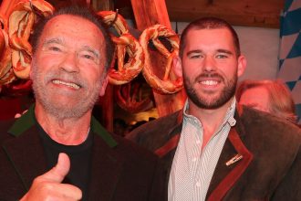 Arnold Schwarzenegger praises son Christopher’s weight loss — and how he helped