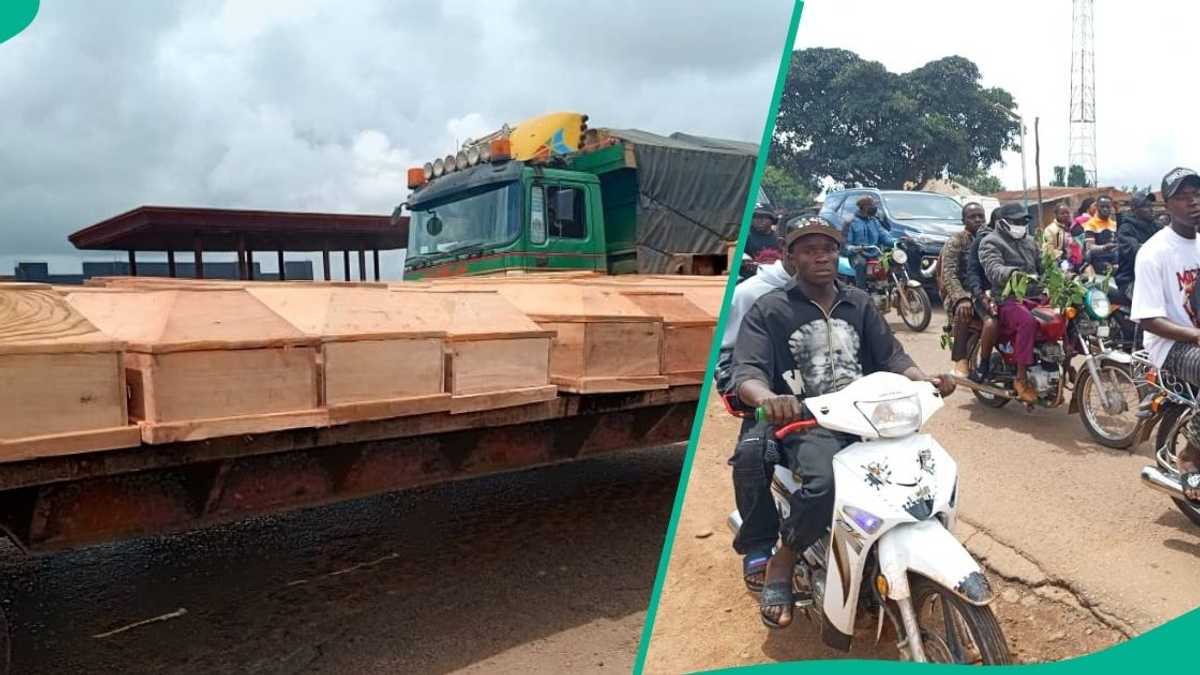 Plateau: Heavy tears as over 20 victims killed after unknown gunmen rained terror on community get mass burial, video here