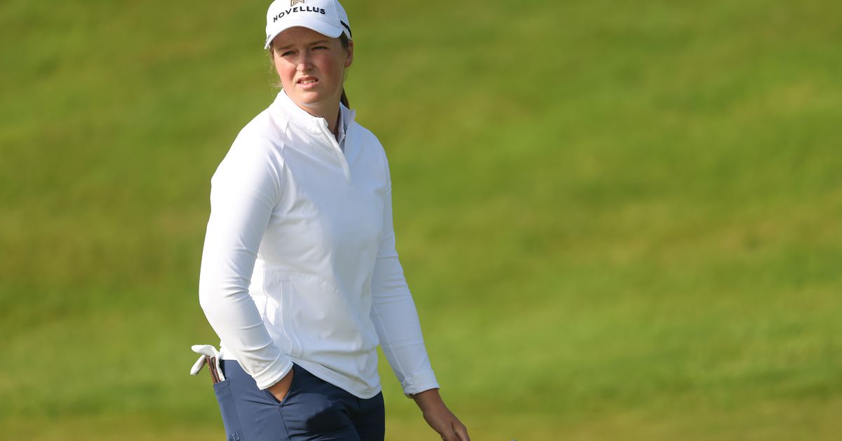 Lottie Woad holds solo lead after second round of Scottish Open