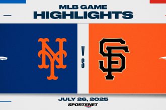 MLB Highlights: Mets 2, Giants 1