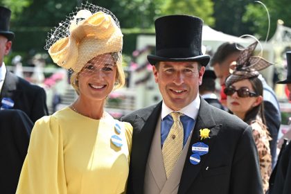 Peter Phillips’ girlfriend Harriet Sperling performs the perfect curtsy for the first time