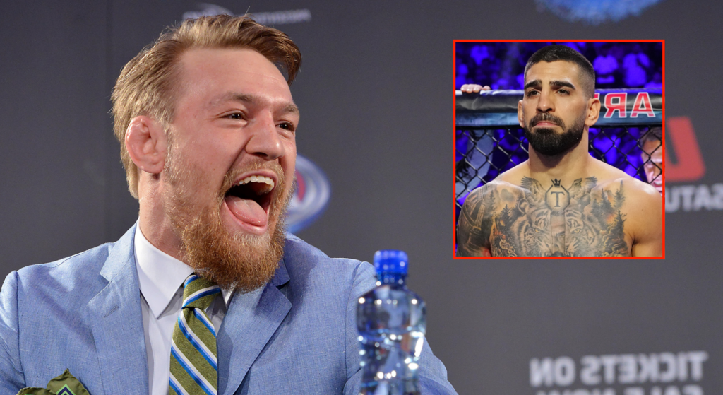 Conor McGregor trolls Ilia Topuria with bizarre meme after Chuck Liddell-inspired transformation