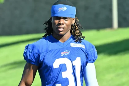 Buffalo Bills first-round pick shares positive update after scary training camp injury