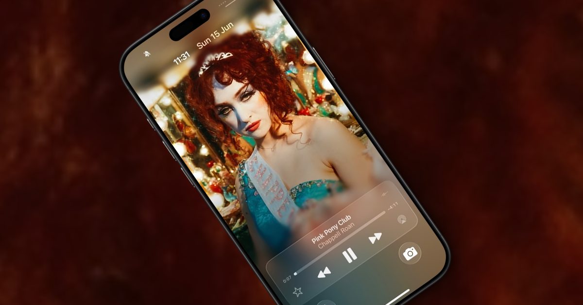 Apple will let third party music apps show animated artwork on the iPhone lock screen, not just Apple Music