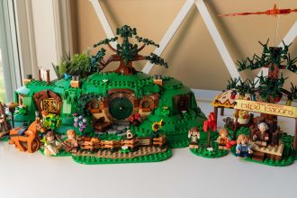 The Lego Builder app made building the Shire set a breeze