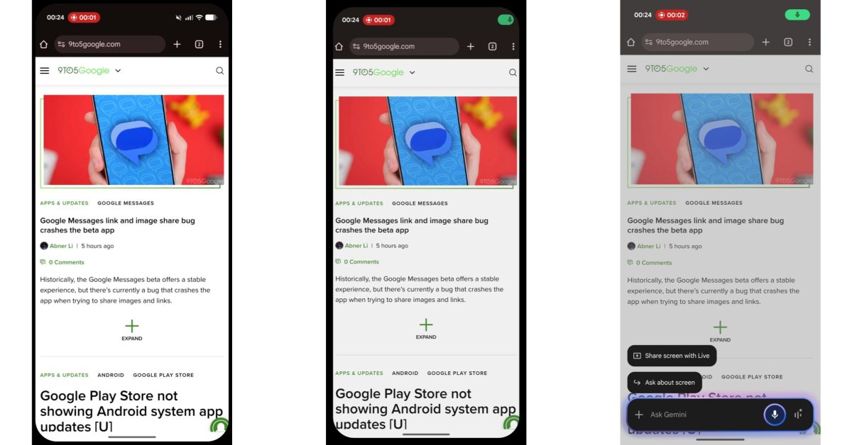 Android 16 QPR1 Beta 2 tests new Gemini launch animation with vibration