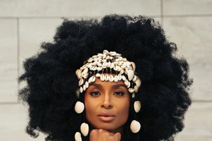 Ciara’s Benin Jersey & Cowrie Crown Are a Gorgeous Tribute to Her Roots | See Photos