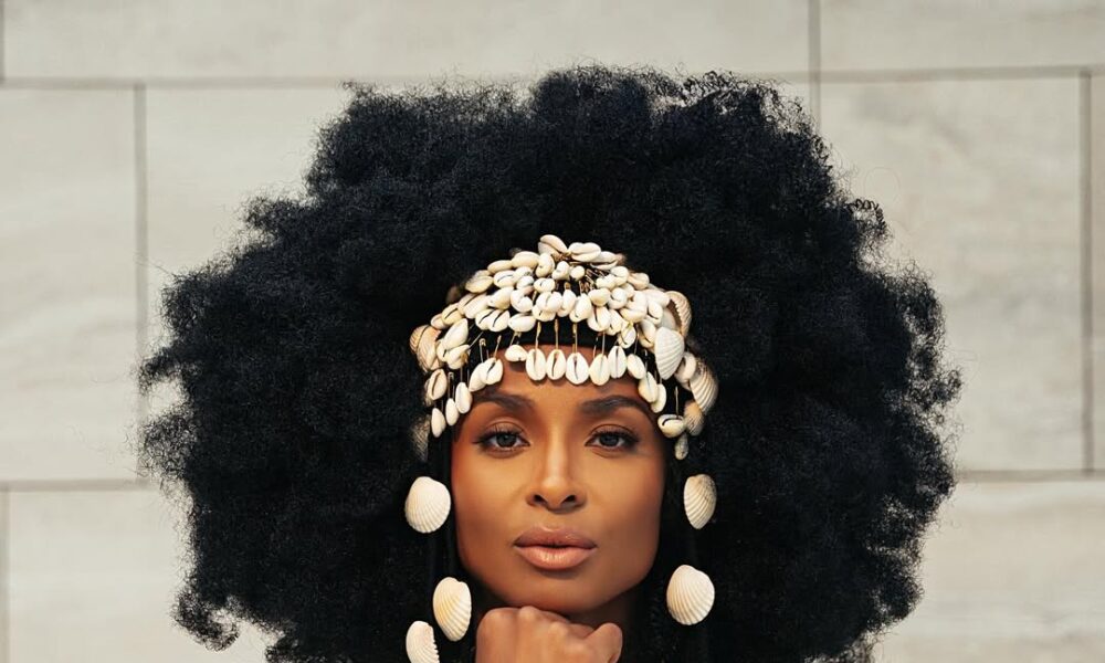 Ciara’s Benin Jersey & Cowrie Crown Are a Gorgeous Tribute to Her Roots | See Photos